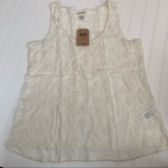 Lucky Brand Tops - NWT Lucky Brand linen tank size medium GUC